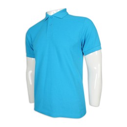 P1154 Custom Men's Blue Polo Shirt Slim 65% Cotton 35% Poly Polo Shirt Manufacturer P1154 Custom Men's Blue Polo Shirt Slim 65% Cotton 35% Poly Polo Shirt Manufacturer